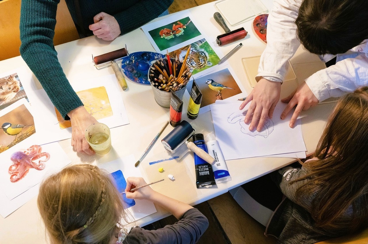 Jonášovy dílny – Malba hlínou